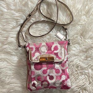 Coach Multicolor Sequin Crossbody Bag